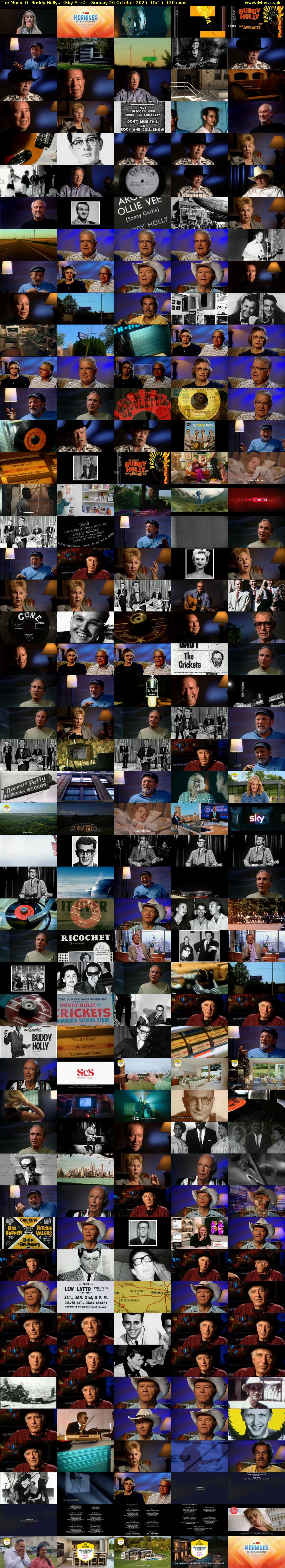 The Music Of Buddy Holly... (Sky Arts) Sunday 26 October 2025 15:15 - 17:15