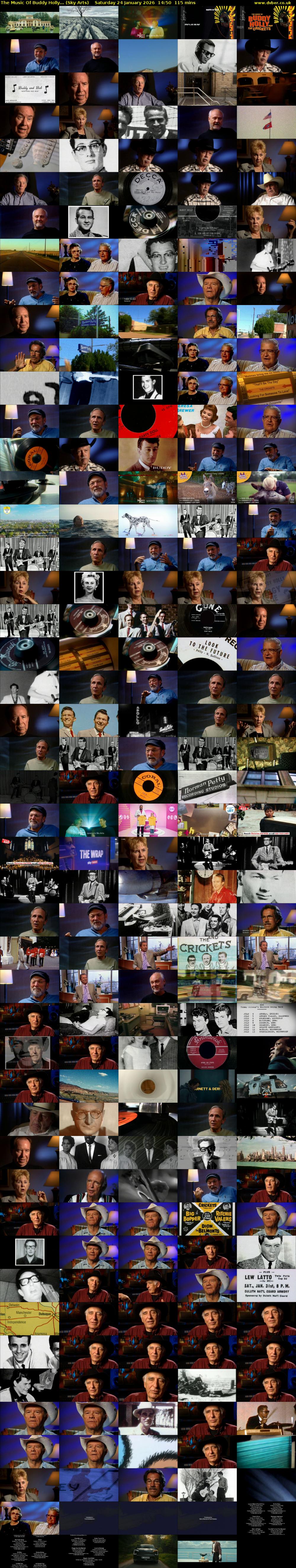 The Music Of Buddy Holly... (Sky Arts) Saturday 24 January 2026 14:50 - 16:45