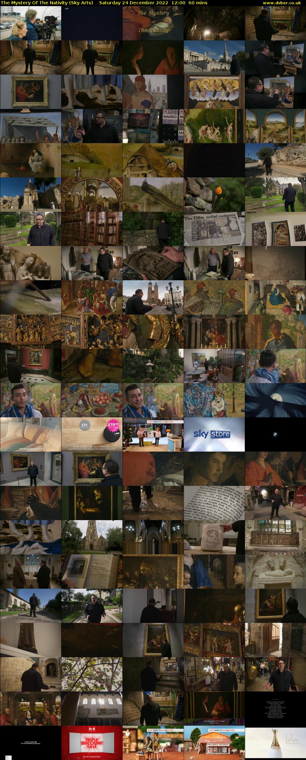 The Mystery Of The Nativity (Sky Arts) Saturday 24 December 2022 12:00 - 13:00