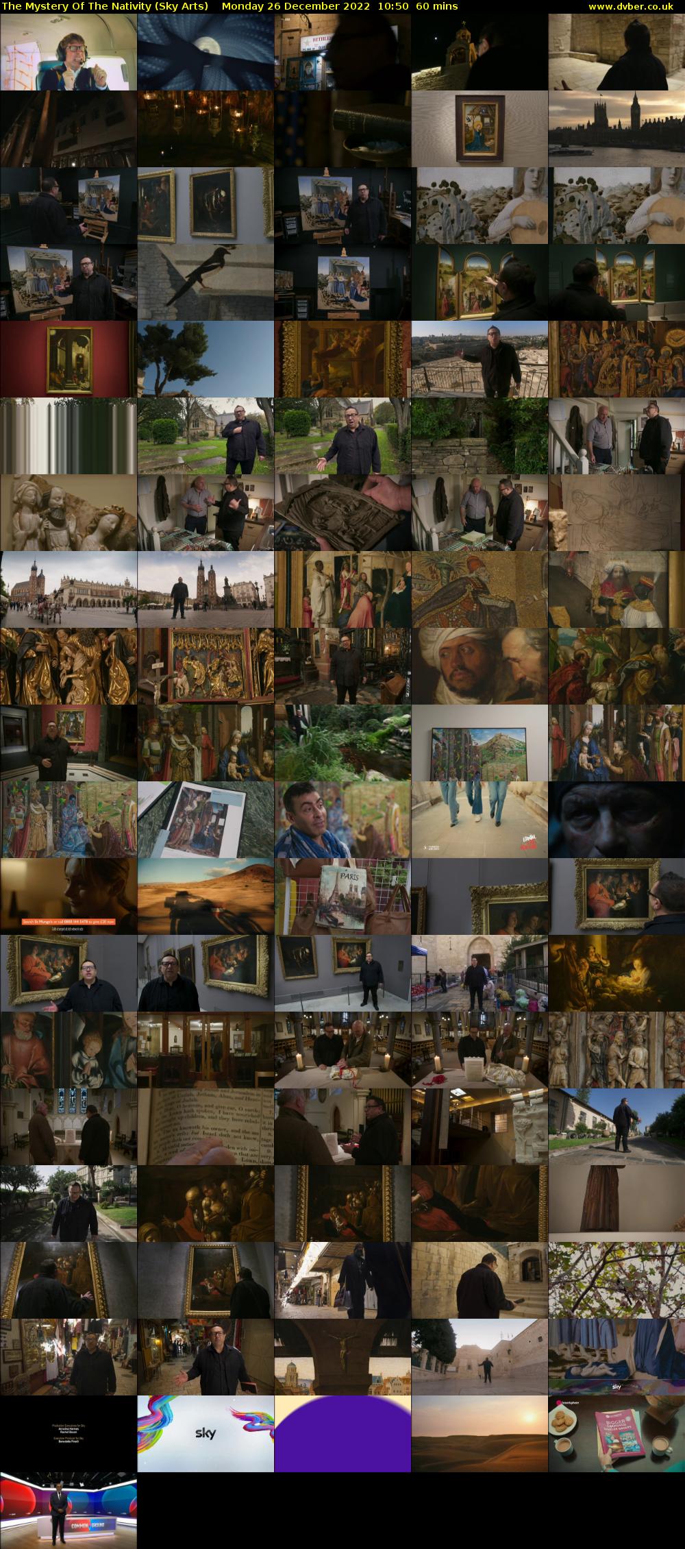 The Mystery Of The Nativity (Sky Arts) Monday 26 December 2022 10:50 - 11:50