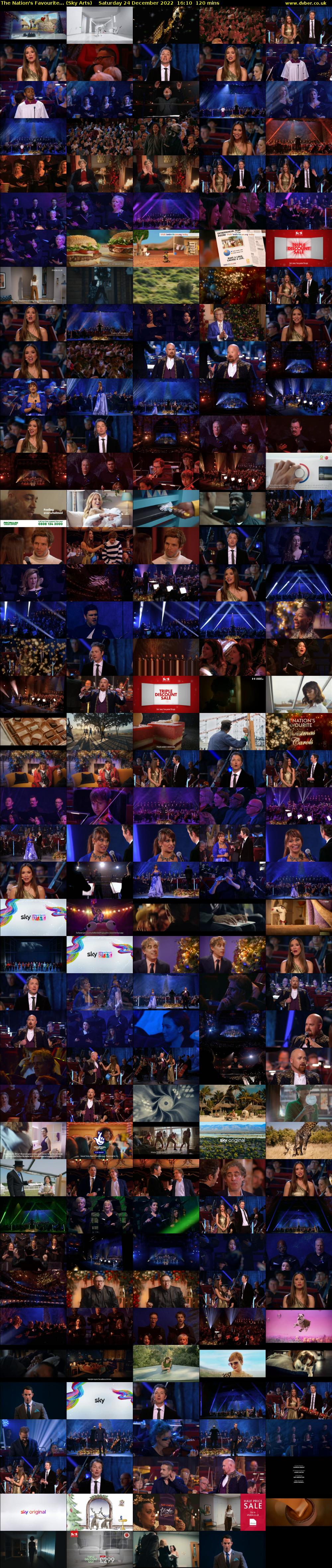 The Nation's Favourite... (Sky Arts) Saturday 24 December 2022 16:10 - 18:10