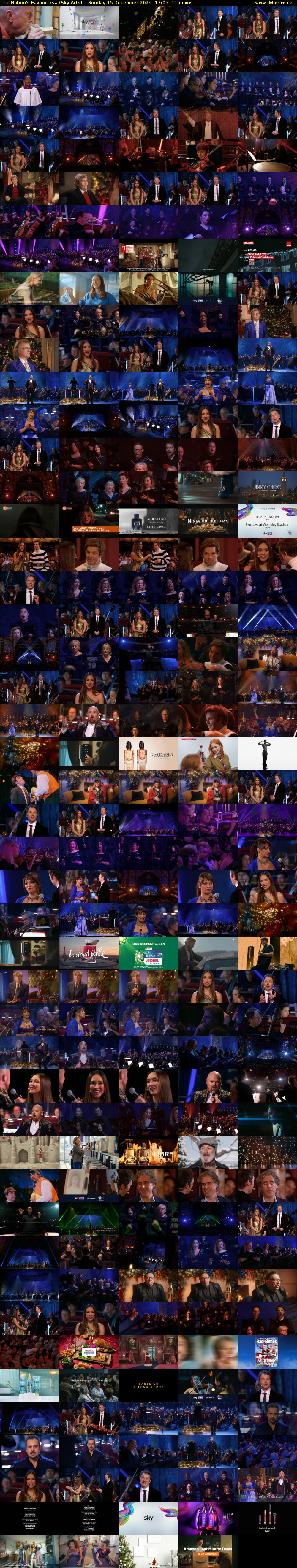 The Nation's Favourite... (Sky Arts) Sunday 15 December 2024 17:05 - 19:00