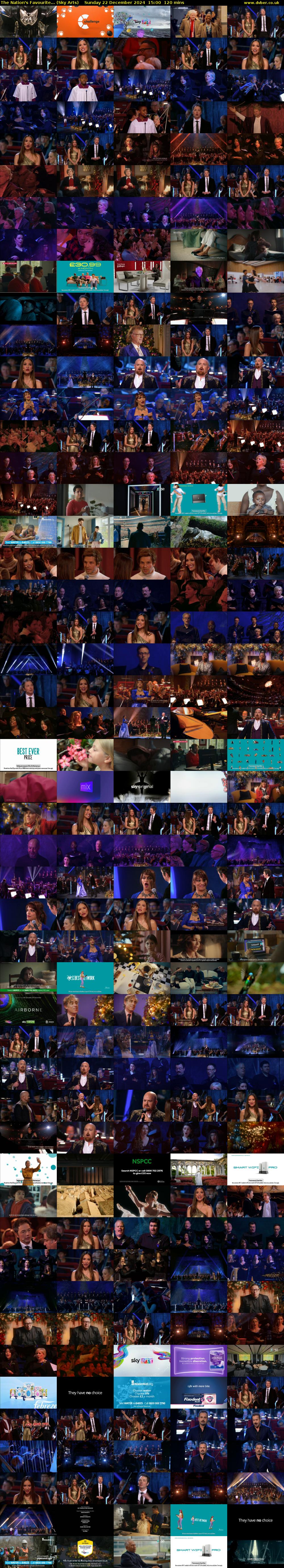 The Nation's Favourite... (Sky Arts) Sunday 22 December 2024 15:00 - 17:00