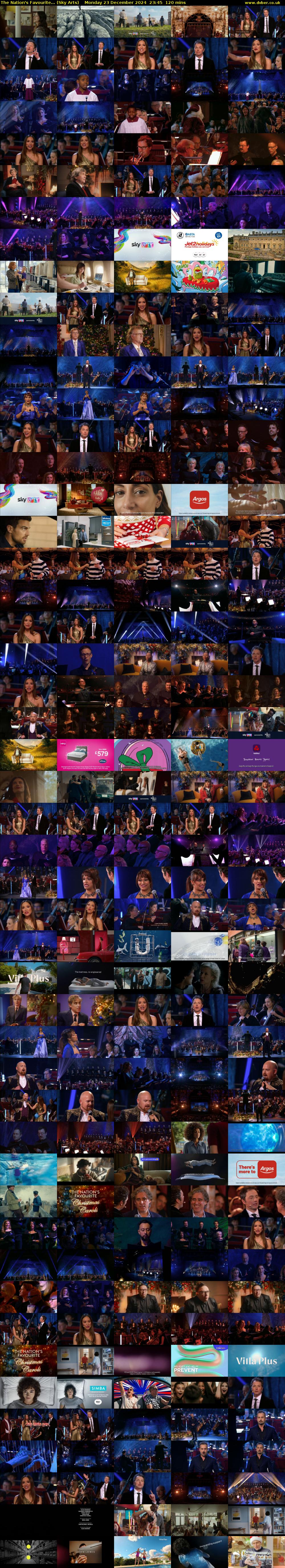 The Nation's Favourite... (Sky Arts) Monday 23 December 2024 23:45 - 01:45