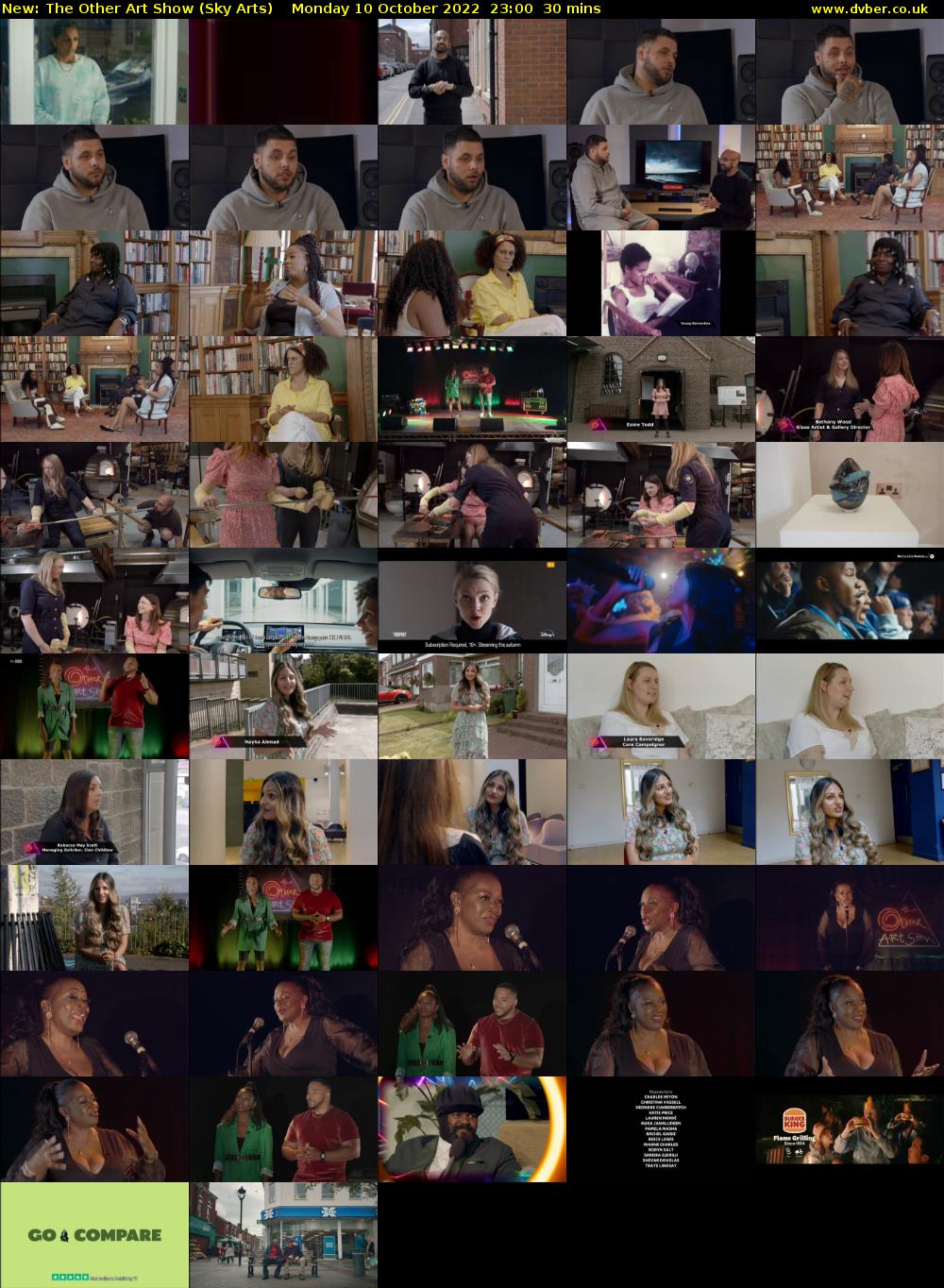The Other Art Show (Sky Arts) Monday 10 October 2022 23:00 - 23:30