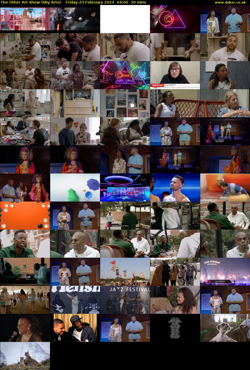The Other Art Show (Sky Arts) Friday 23 February 2024 04:00 - 04:30