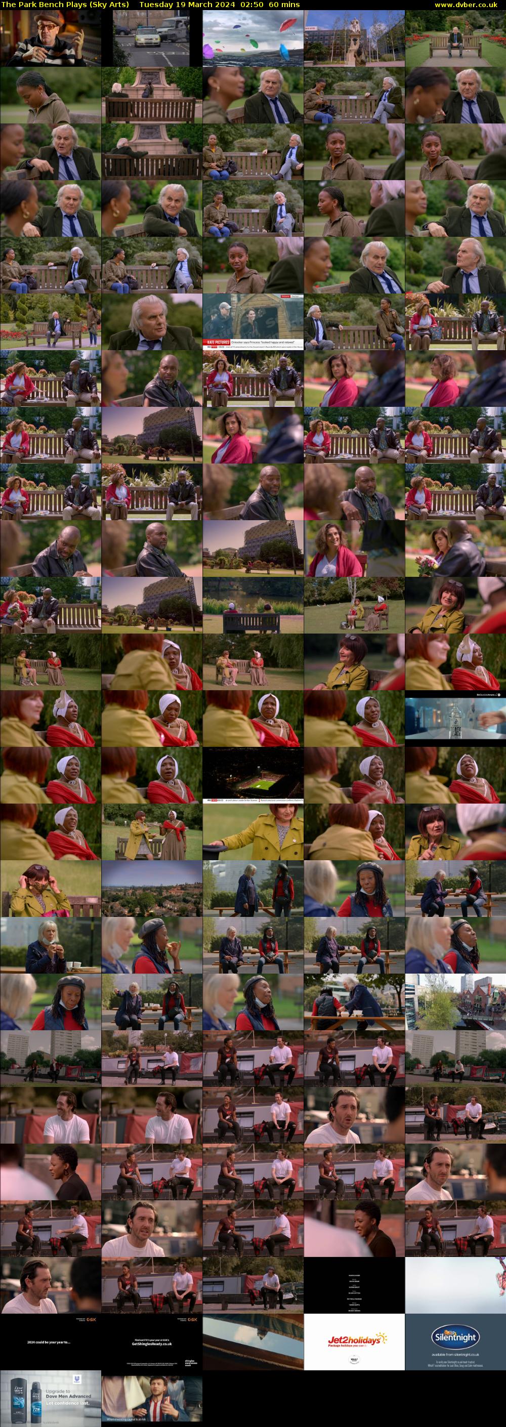 The Park Bench Plays (Sky Arts) Tuesday 19 March 2024 02:50 - 03:50