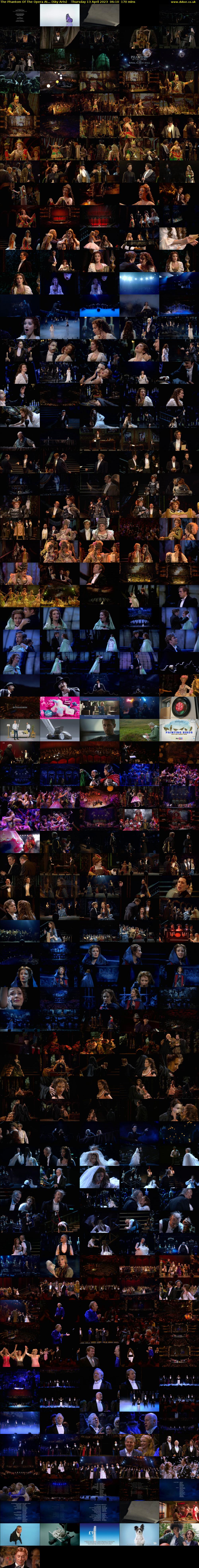 The Phantom Of The Opera At... (Sky Arts) Thursday 13 April 2023 06:10 - 09:00