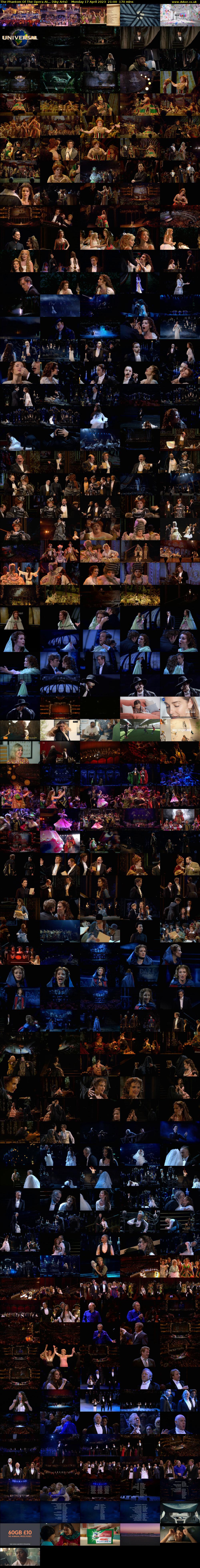 The Phantom Of The Opera At... (Sky Arts) Monday 17 April 2023 21:00 - 23:50