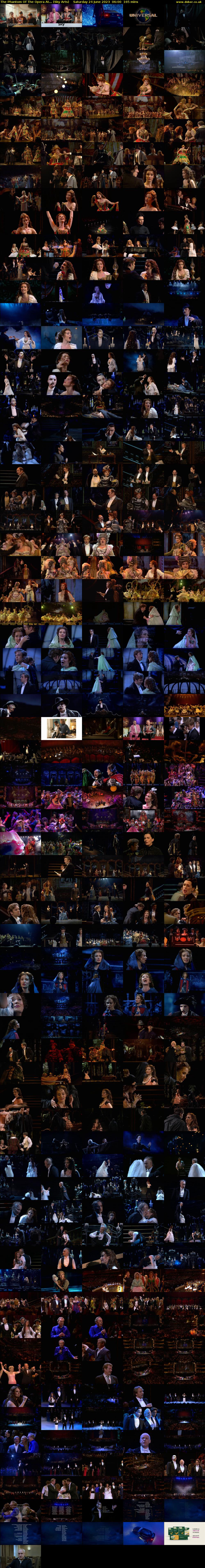 The Phantom Of The Opera At... (Sky Arts) Saturday 24 June 2023 06:00 - 08:45