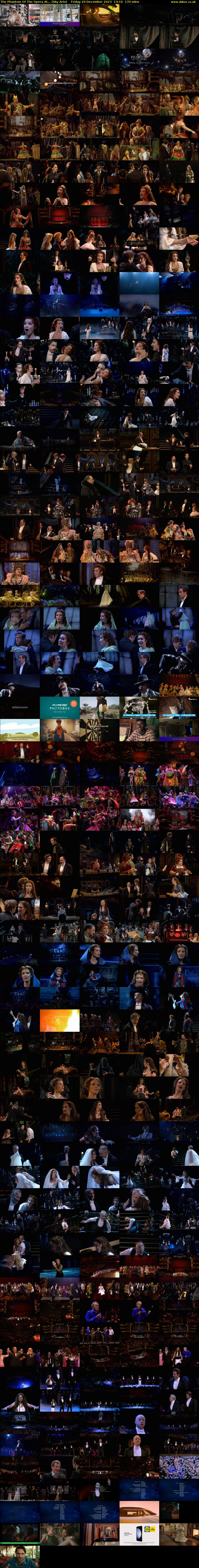The Phantom Of The Opera At... (Sky Arts) Friday 29 December 2023 13:10 - 16:00