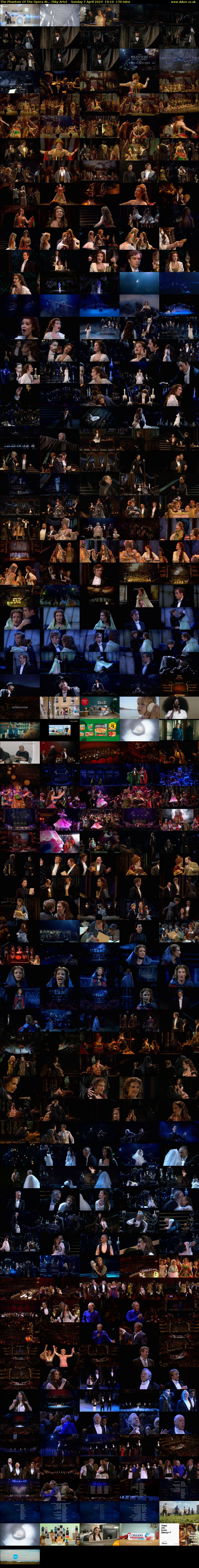 The Phantom Of The Opera At... (Sky Arts) Sunday 7 April 2024 19:10 - 22:00