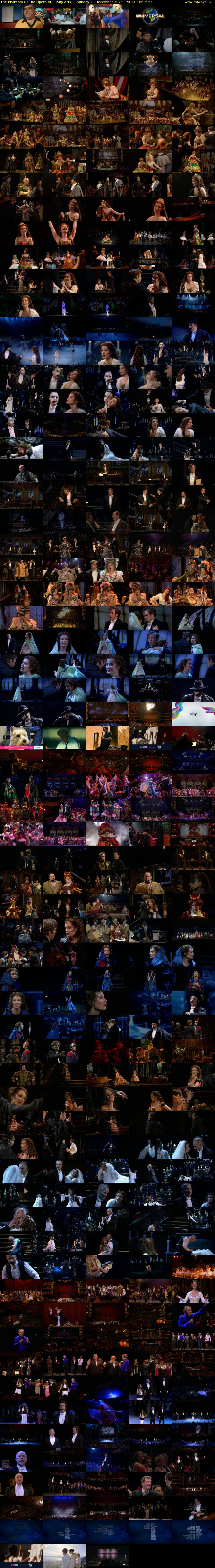 The Phantom Of The Opera At... (Sky Arts) Sunday 29 December 2024 15:30 - 18:15
