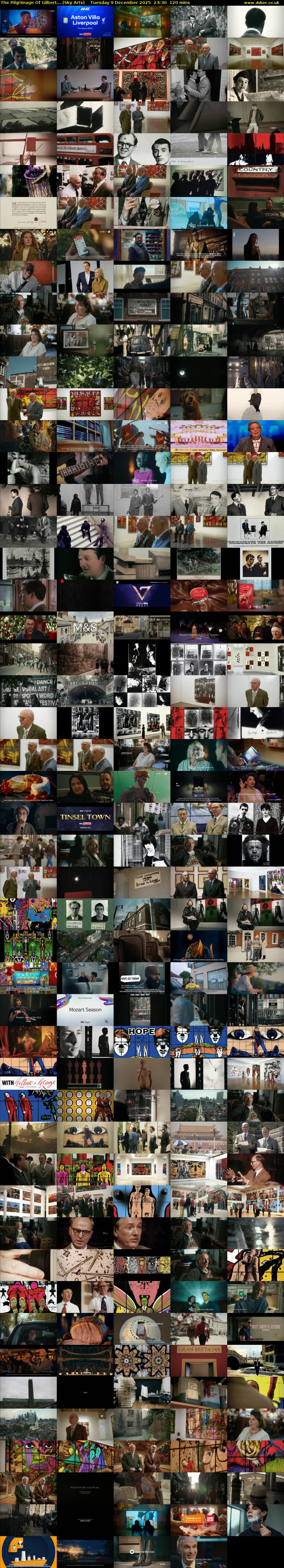 The Pilgrimage Of Gilbert... (Sky Arts) Tuesday 9 December 2025 23:30 - 01:30