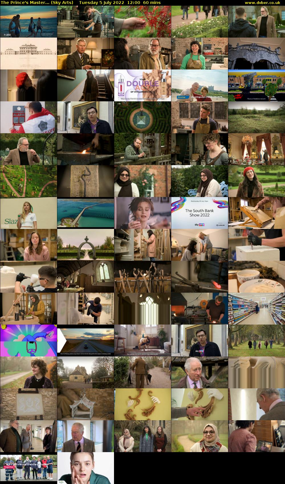 The Prince's Master... (Sky Arts) Tuesday 5 July 2022 12:00 - 13:00