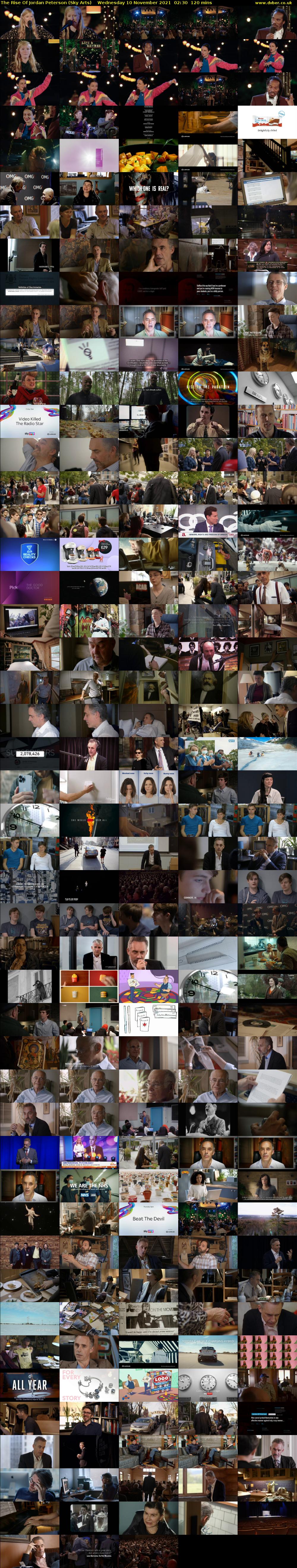 The Rise Of Jordan Peterson (Sky Arts) Wednesday 10 November 2021 02:30 - 04:30
