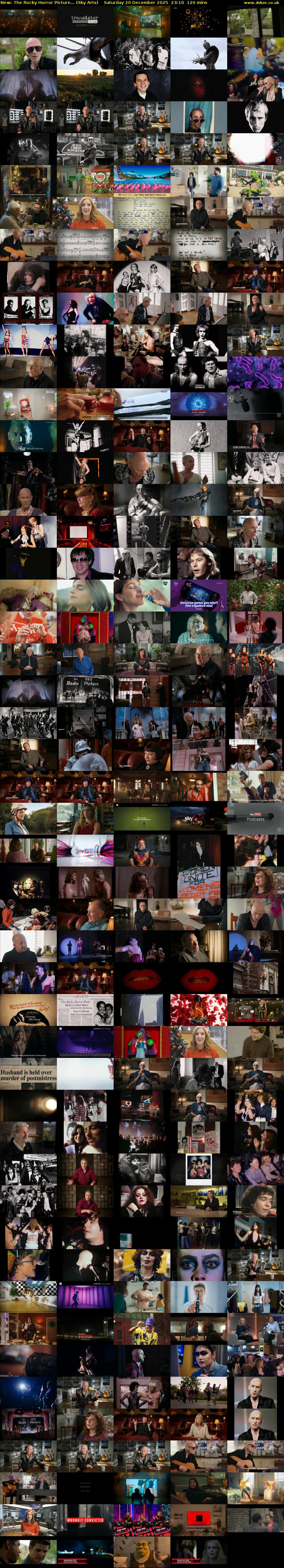 The Rocky Horror Picture... (Sky Arts) Saturday 20 December 2025 23:10 - 01:10