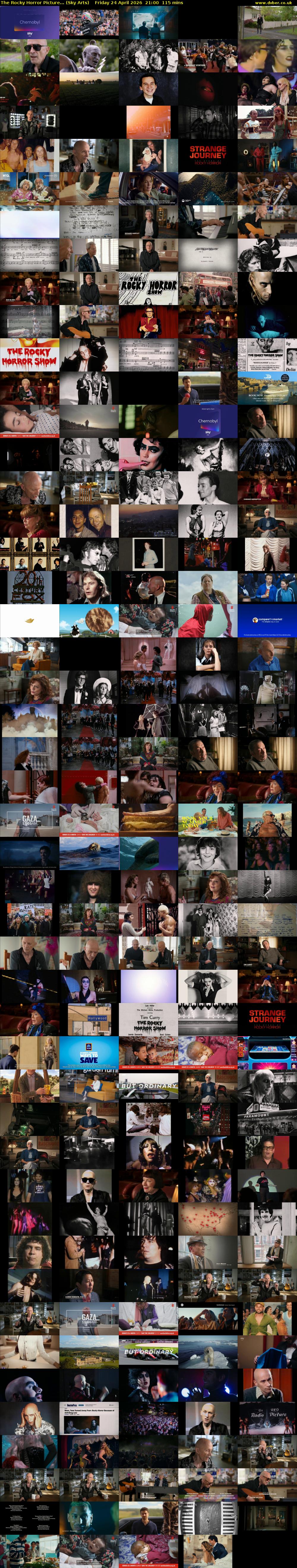 The Rocky Horror Picture... (Sky Arts) Friday 24 April 2026 21:00 - 22:55