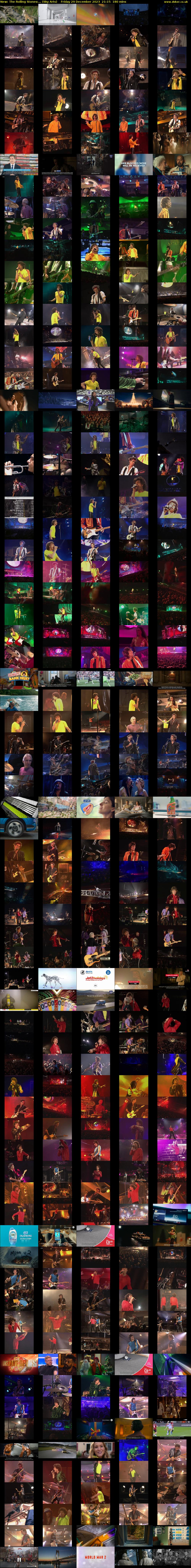 The Rolling Stones:... (Sky Arts) Friday 29 December 2023 21:15 - 00:15