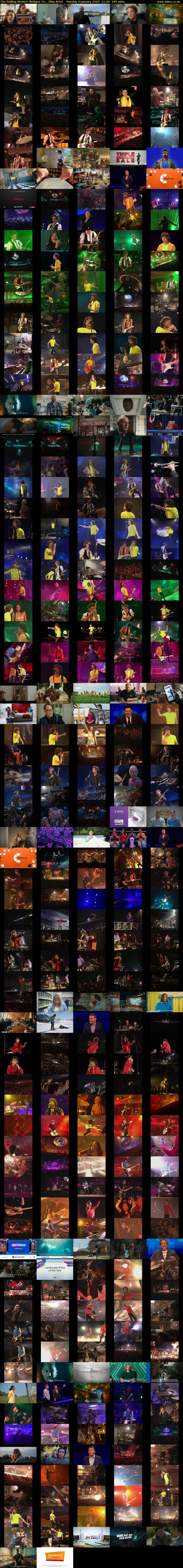 The Rolling Stones: Bridges To... (Sky Arts) Sunday 4 January 2026 21:20 - 00:25