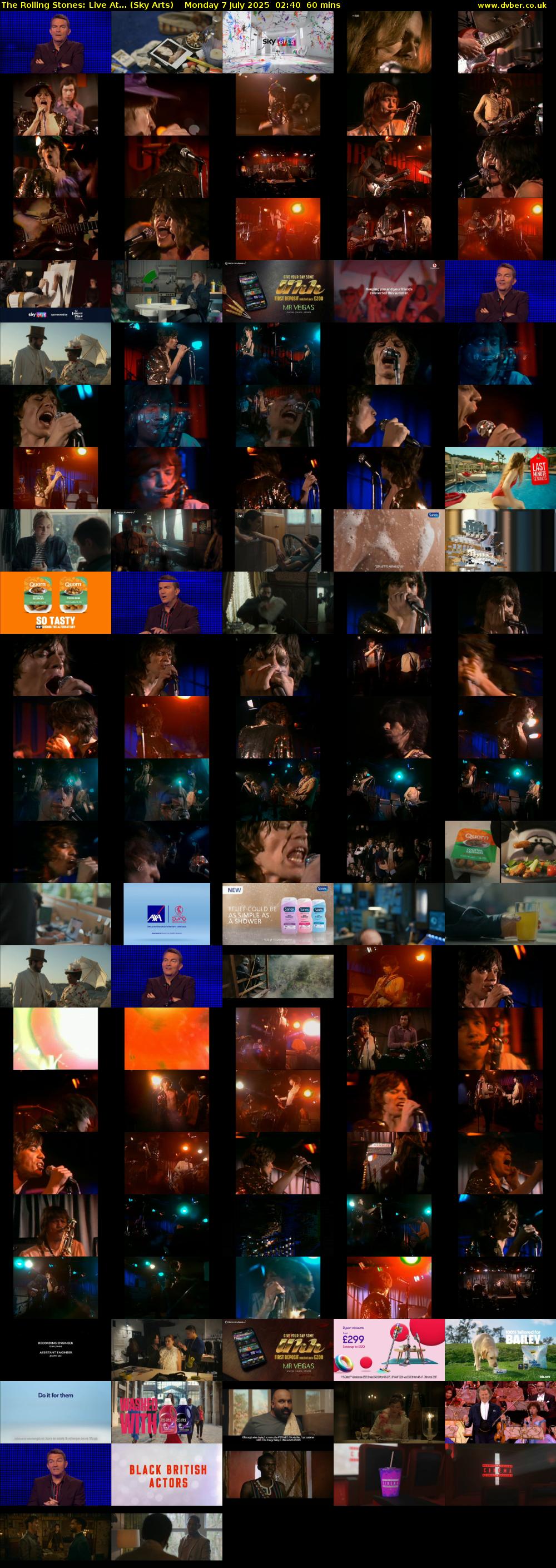 The Rolling Stones: Live At... (Sky Arts) Monday 7 July 2025 02:40 - 03:40