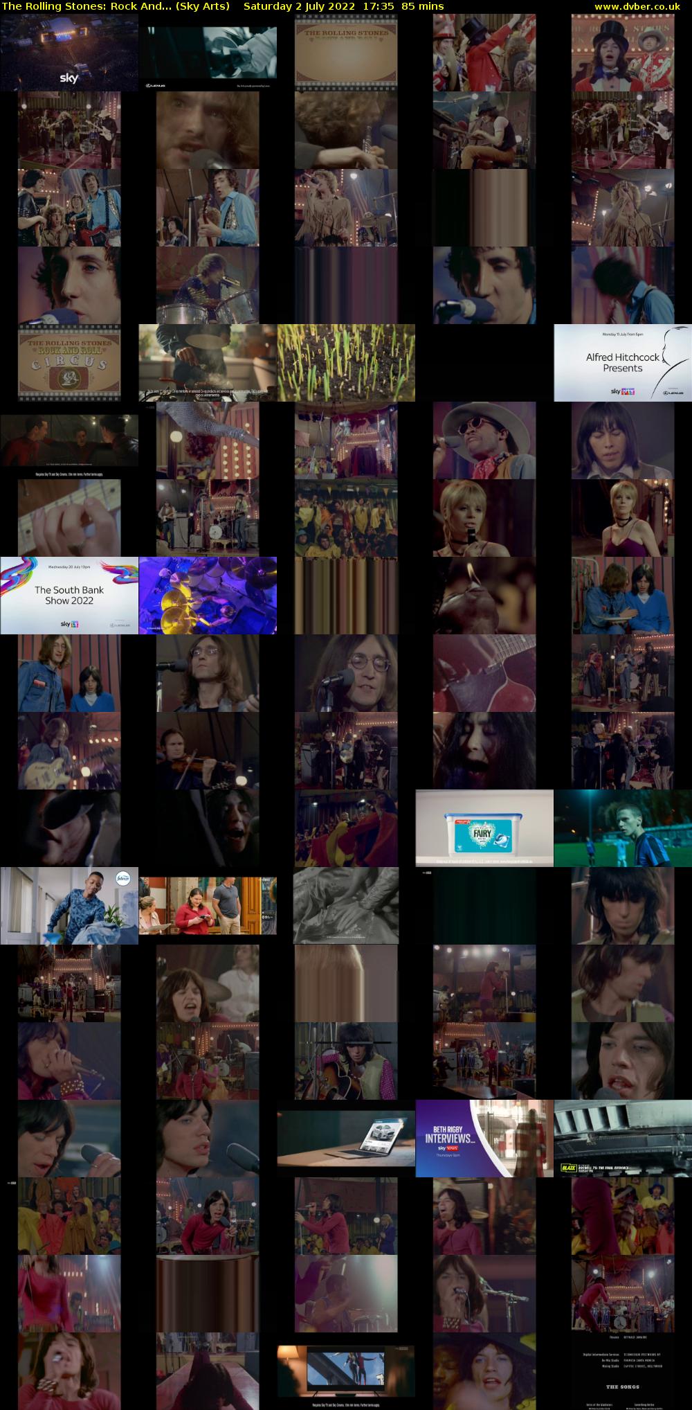 The Rolling Stones: Rock And... (Sky Arts) Saturday 2 July 2022 17:35 - 19:00