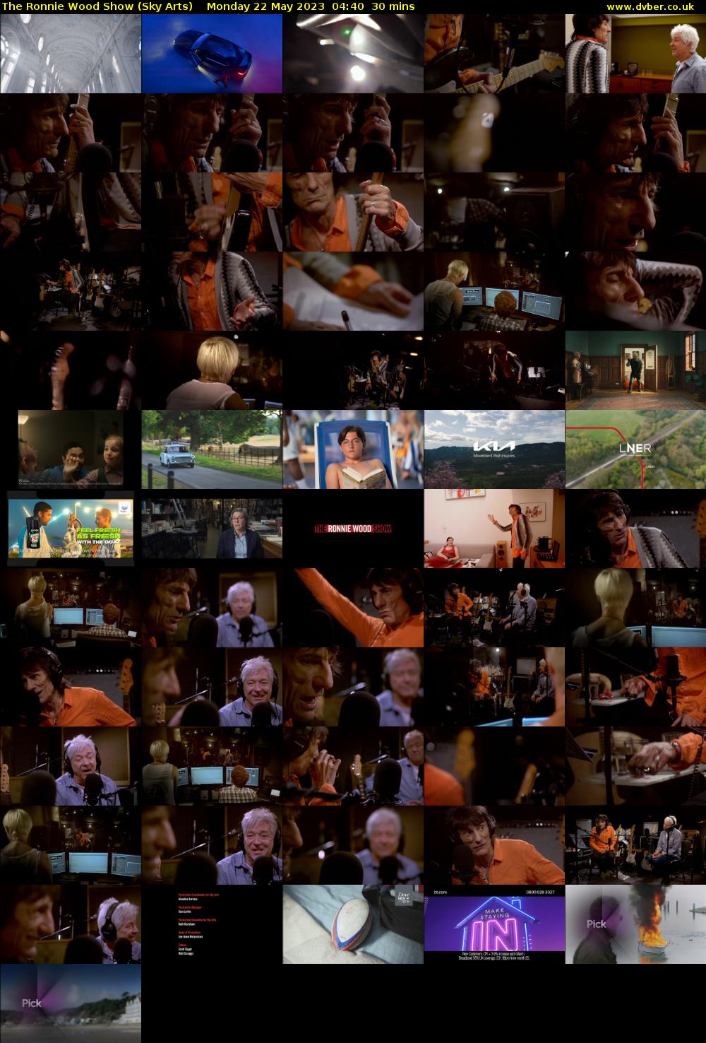 The Ronnie Wood Show (Sky Arts) Monday 22 May 2023 04:40 - 05:10