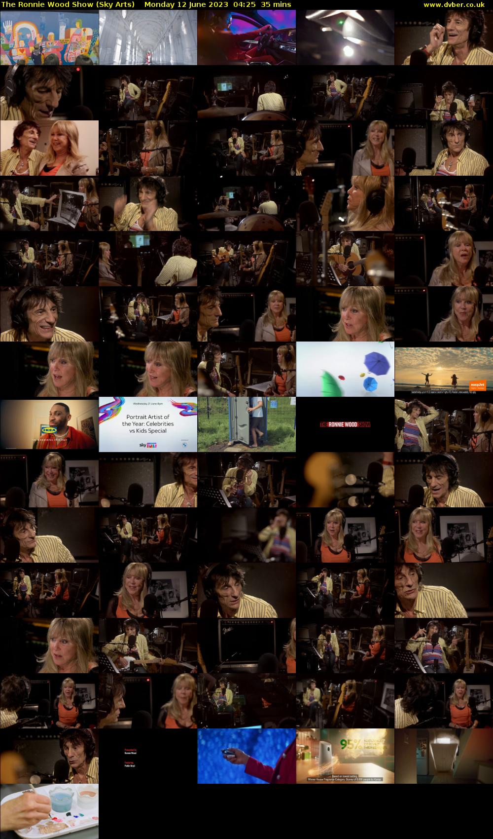 The Ronnie Wood Show (Sky Arts) Monday 12 June 2023 04:25 - 05:00