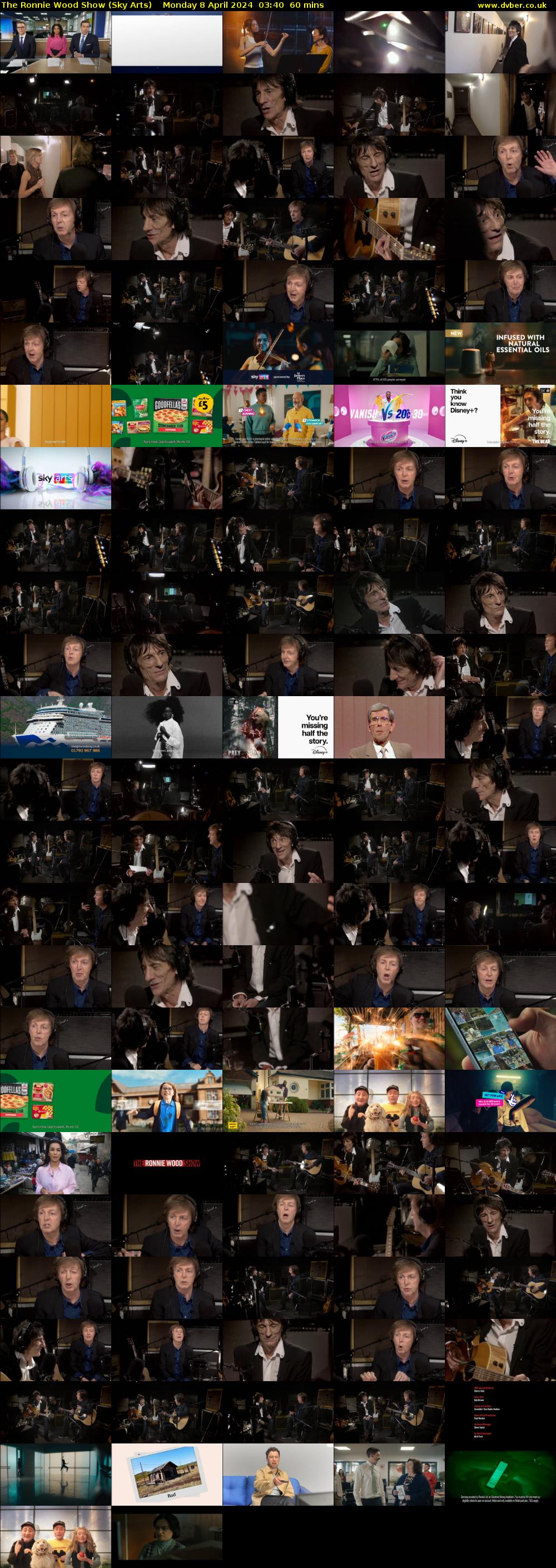 The Ronnie Wood Show (Sky Arts) Monday 8 April 2024 03:40 - 04:40