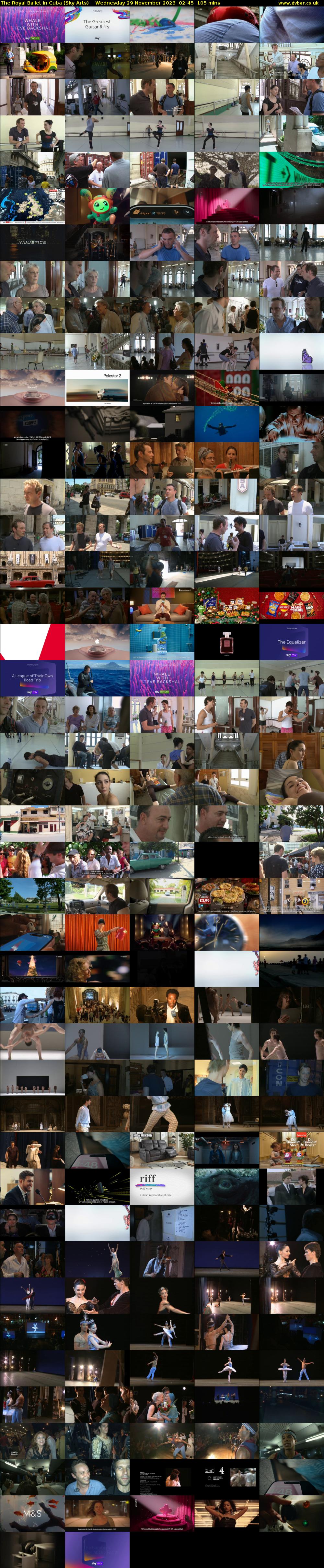 The Royal Ballet in Cuba (Sky Arts) Wednesday 29 November 2023 02:45 - 04:30