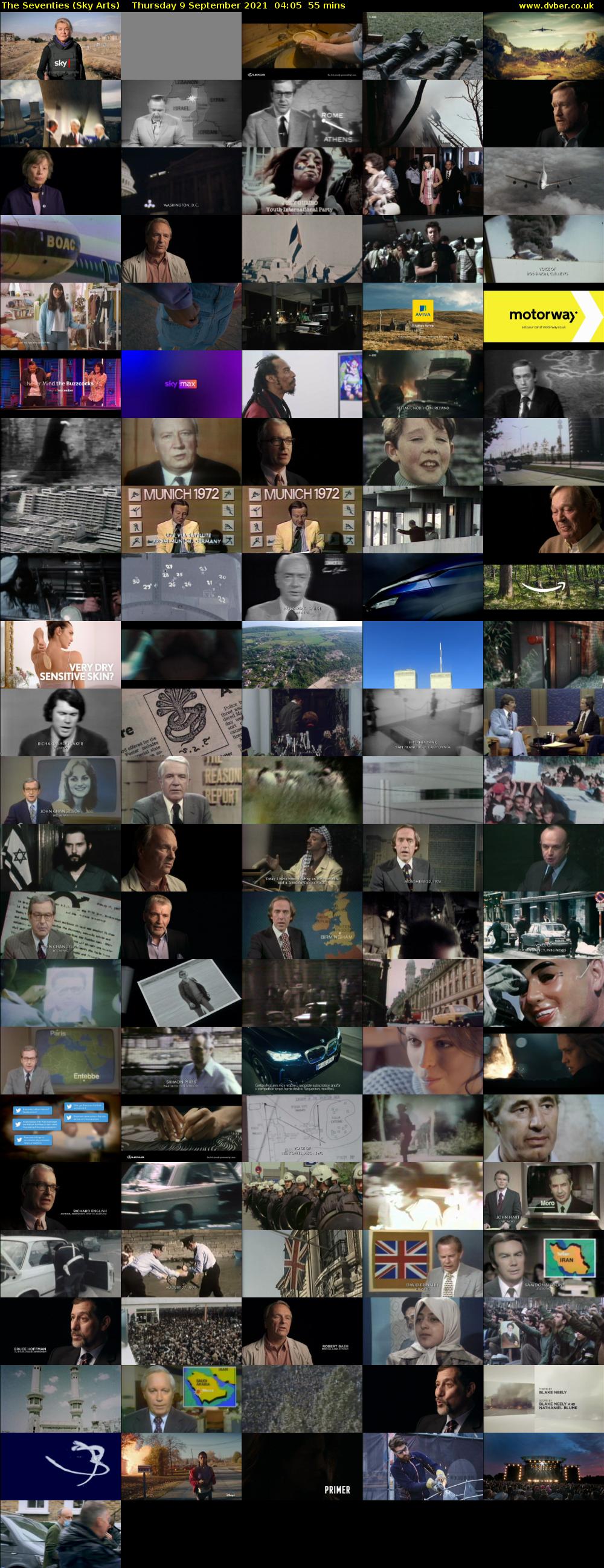 The Seventies (Sky Arts) Thursday 9 September 2021 05:05 - 06:00