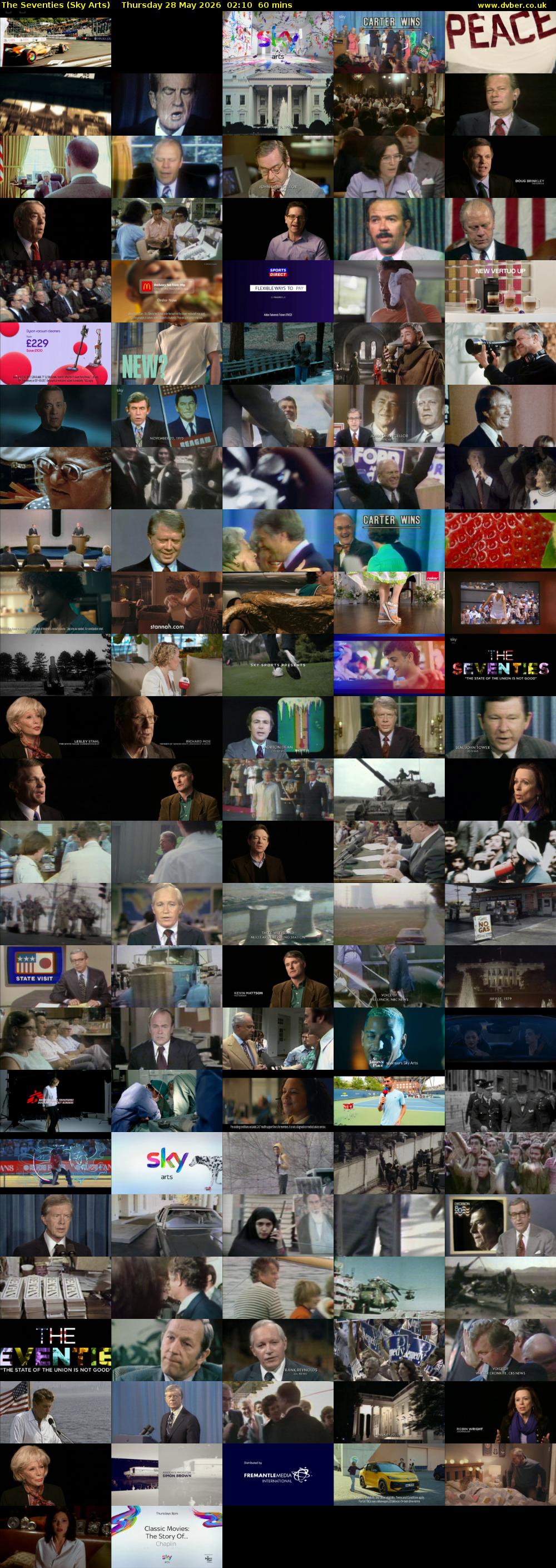 The Seventies (Sky Arts) Thursday 28 May 2026 02:10 - 03:10