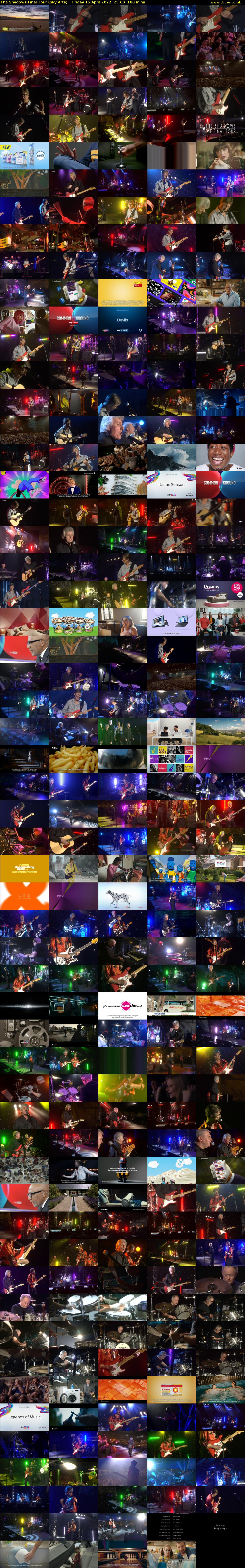 The Shadows Final Tour (Sky Arts) Friday 15 April 2022 23:00 - 02:00