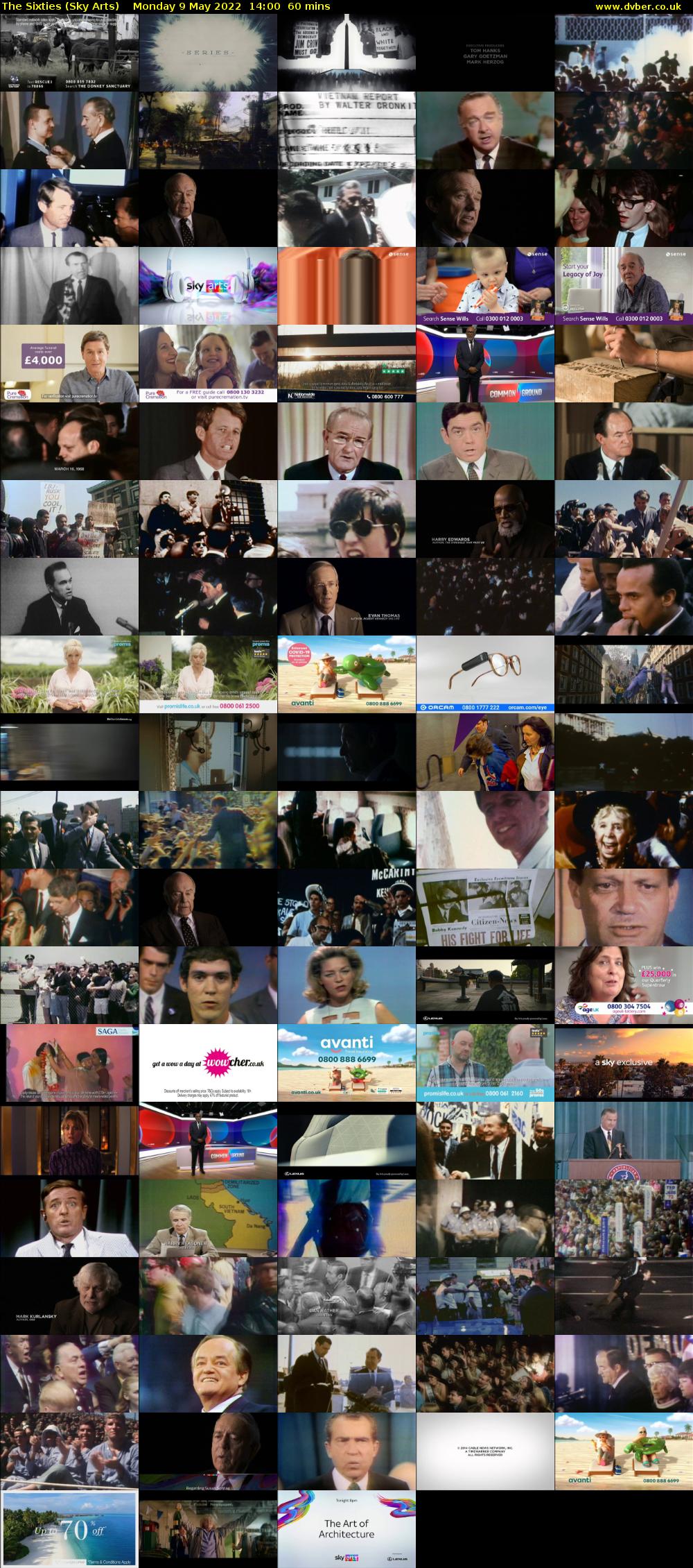 The Sixties (Sky Arts) Monday 9 May 2022 14:00 - 15:00