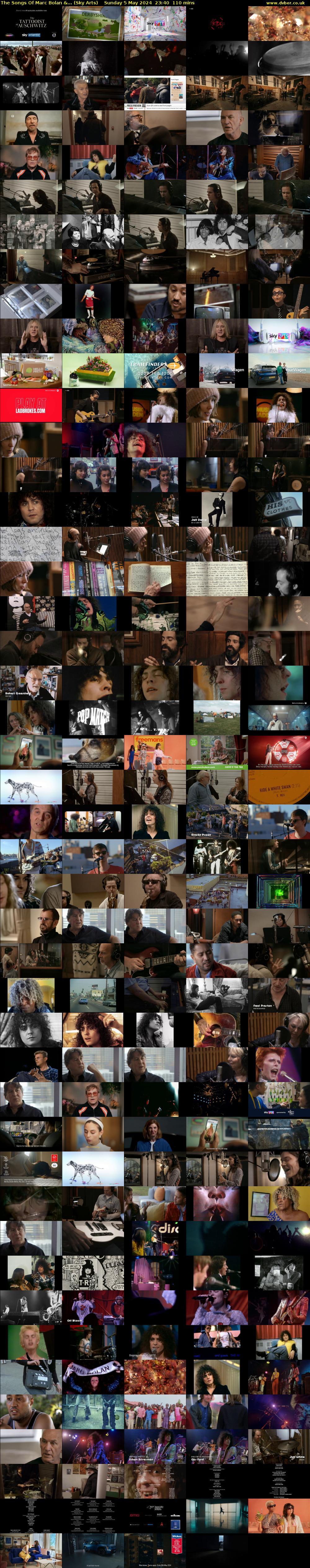 The Songs Of Marc Bolan &... (Sky Arts) Sunday 5 May 2024 23:40 - 01:30