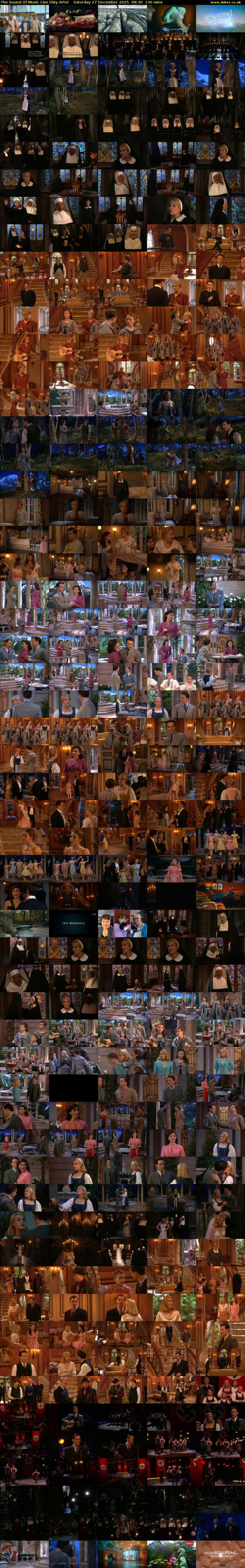 The Sound Of Music Live (Sky Arts) Saturday 27 December 2025 08:30 - 10:50