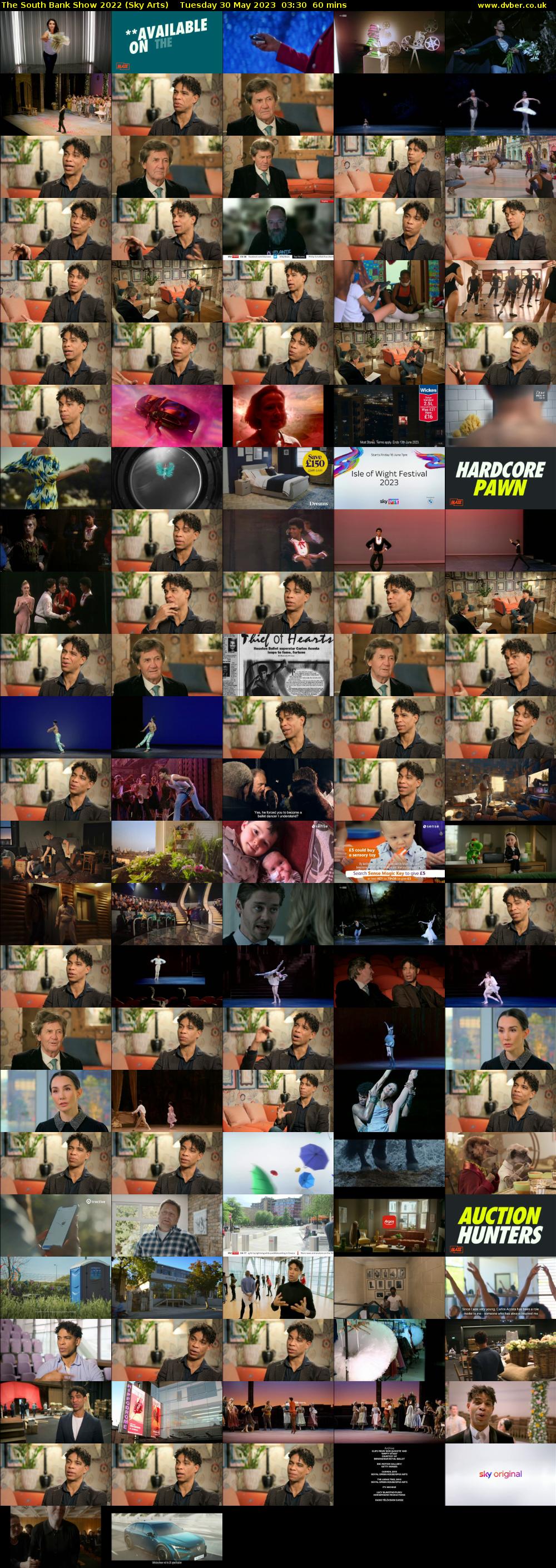 The South Bank Show 2022 (Sky Arts) Tuesday 30 May 2023 03:30 - 04:30
