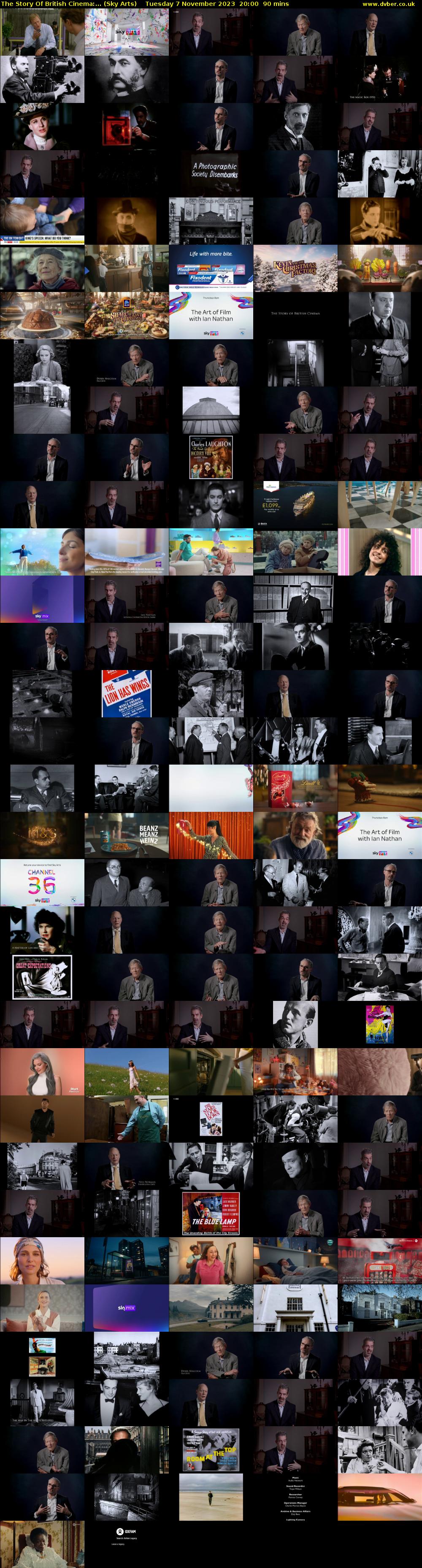 The Story Of British Cinema:... (Sky Arts) Tuesday 7 November 2023 20:00 - 21:30
