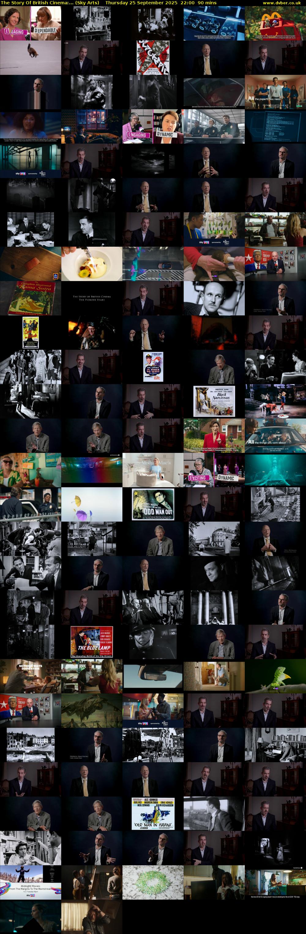 The Story Of British Cinema:... (Sky Arts) Thursday 25 September 2025 22:00 - 23:30