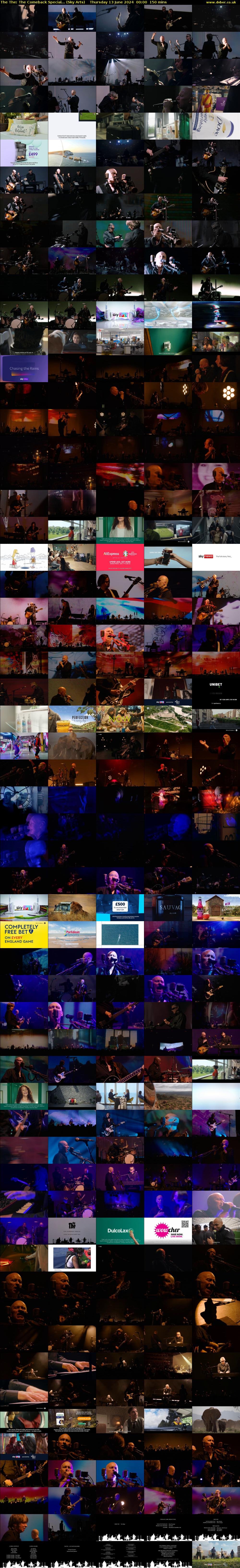 The The: The Comeback Special... (Sky Arts) Thursday 13 June 2024 00:00 - 02:30