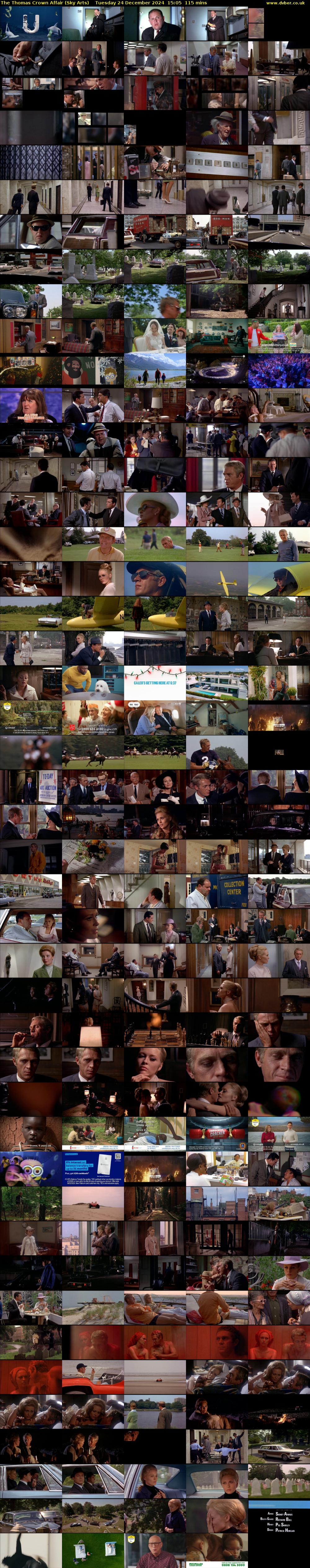 The Thomas Crown Affair (Sky Arts) Tuesday 24 December 2024 15:05 - 17:00