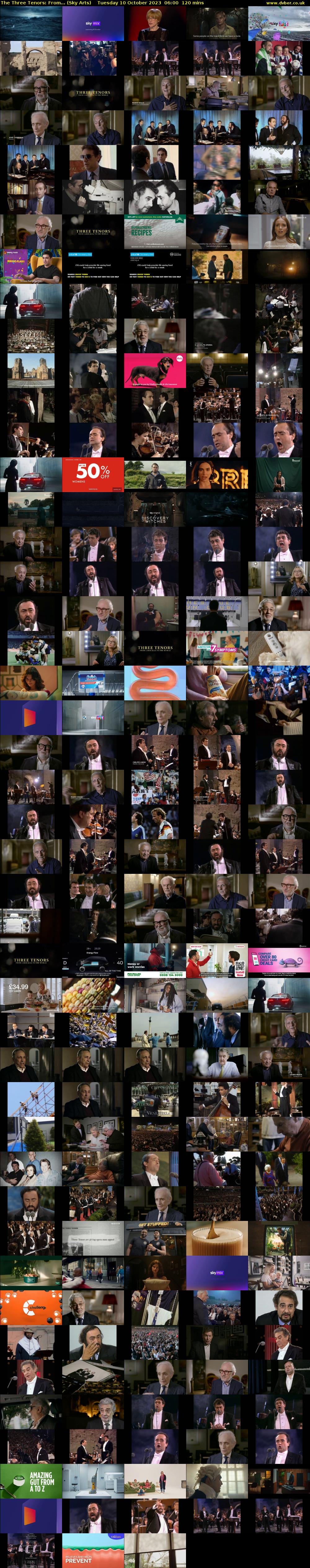 The Three Tenors: From... (Sky Arts) Tuesday 10 October 2023 06:00 - 08:00