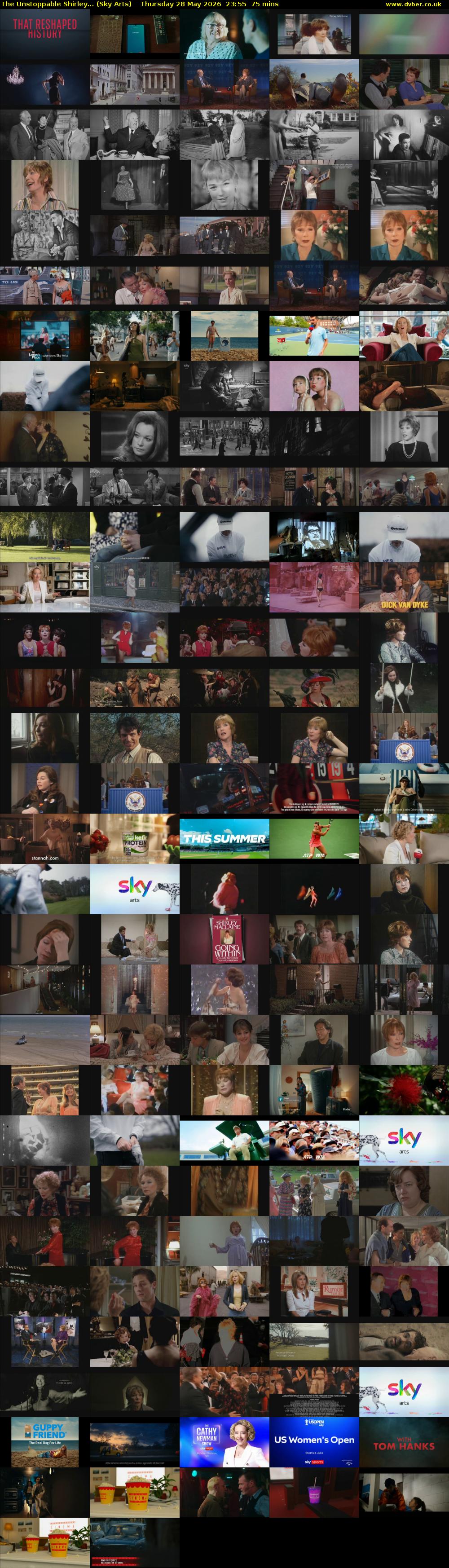 The Unstoppable Shirley... (Sky Arts) Thursday 28 May 2026 23:55 - 01:10