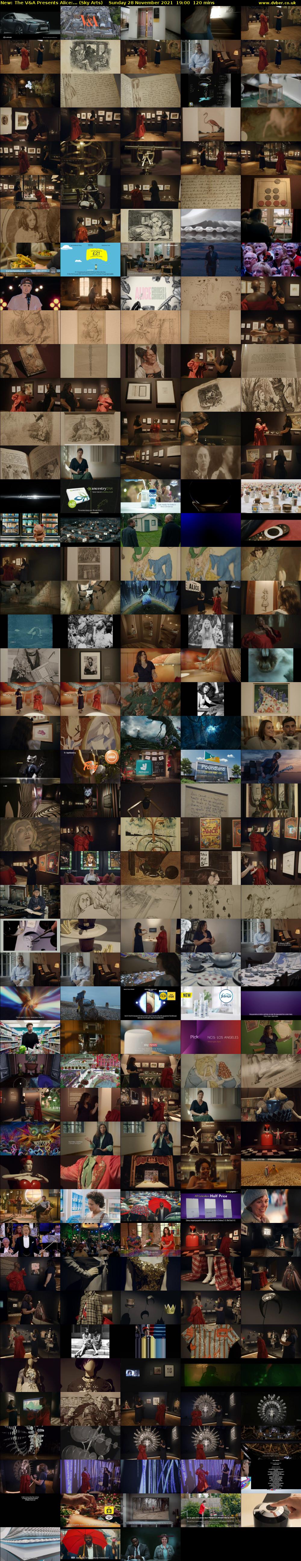 The V&A Presents Alice:... (Sky Arts) Sunday 28 November 2021 19:00 - 21:00