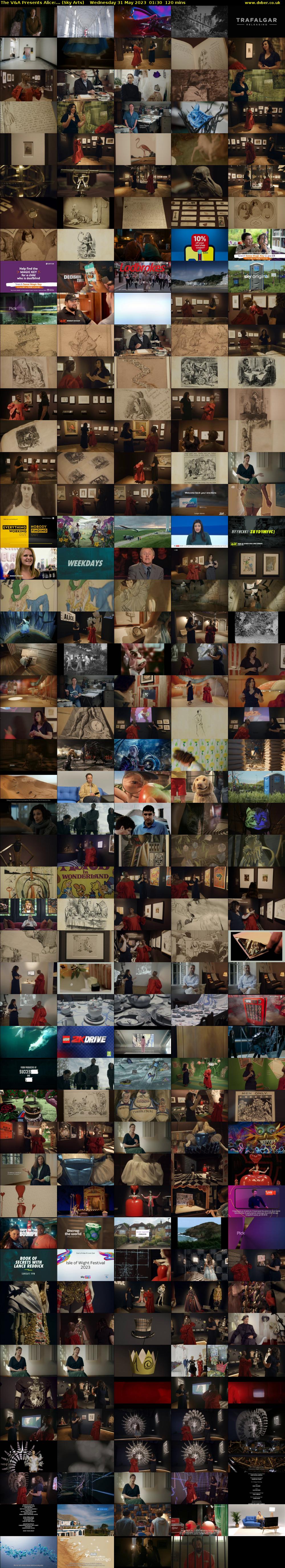 The V&A Presents Alice:... (Sky Arts) Wednesday 31 May 2023 01:30 - 03:30