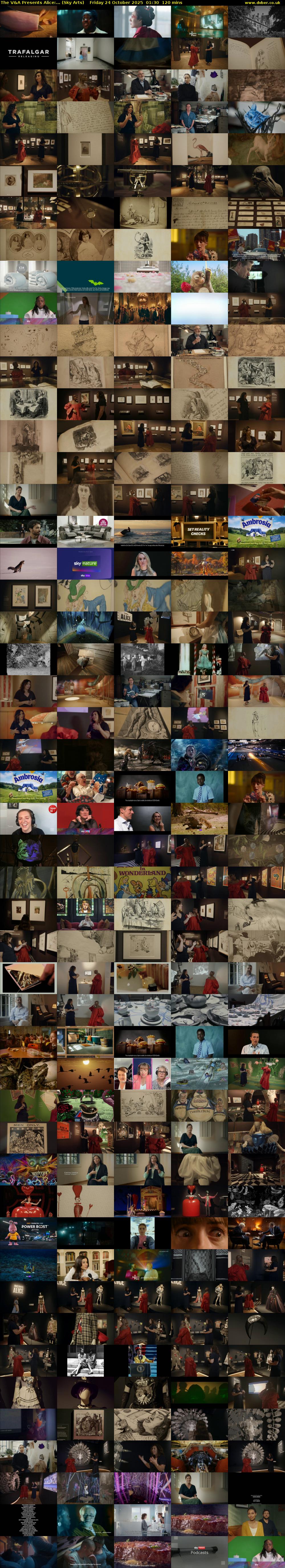 The V&A Presents Alice:... (Sky Arts) Friday 24 October 2025 01:30 - 03:30
