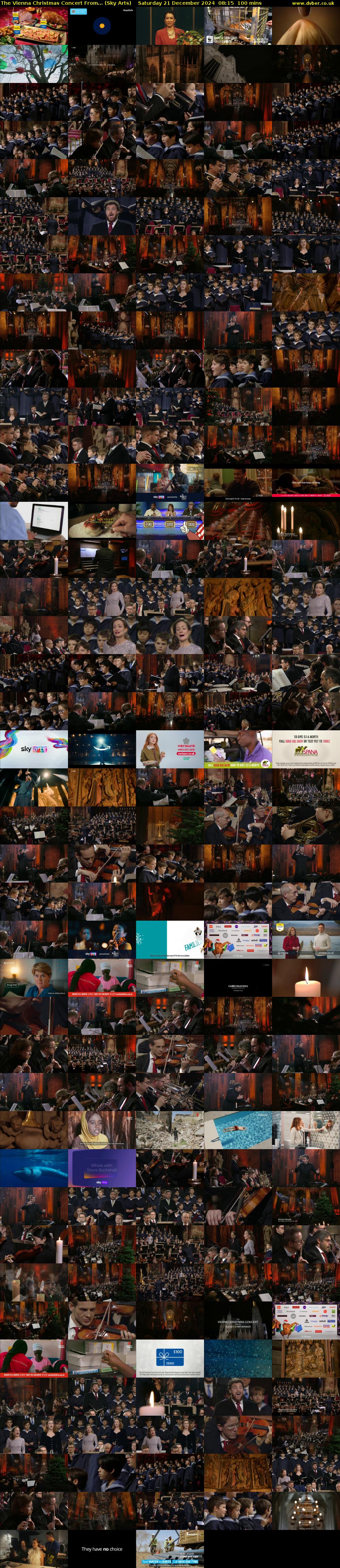 The Vienna Christmas Concert From... (Sky Arts) Saturday 21 December 2024 08:15 - 09:55