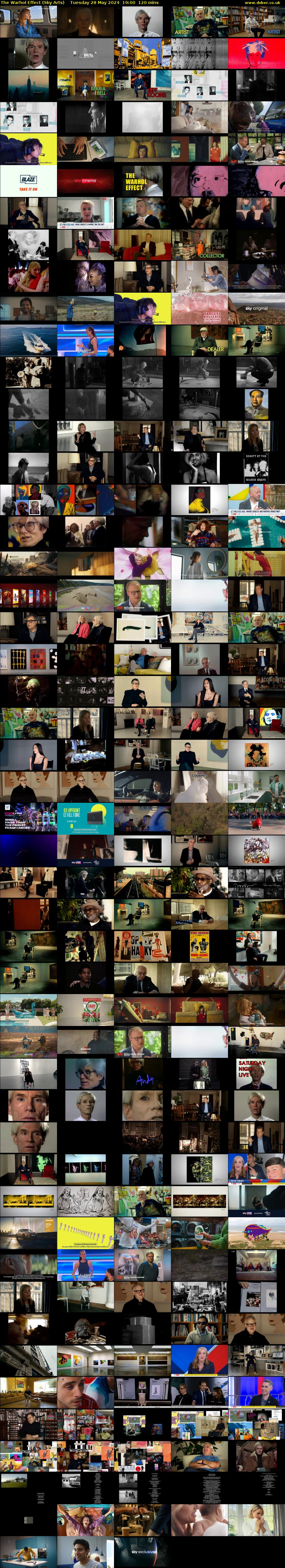 The Warhol Effect (Sky Arts) Tuesday 28 May 2024 19:00 - 21:00