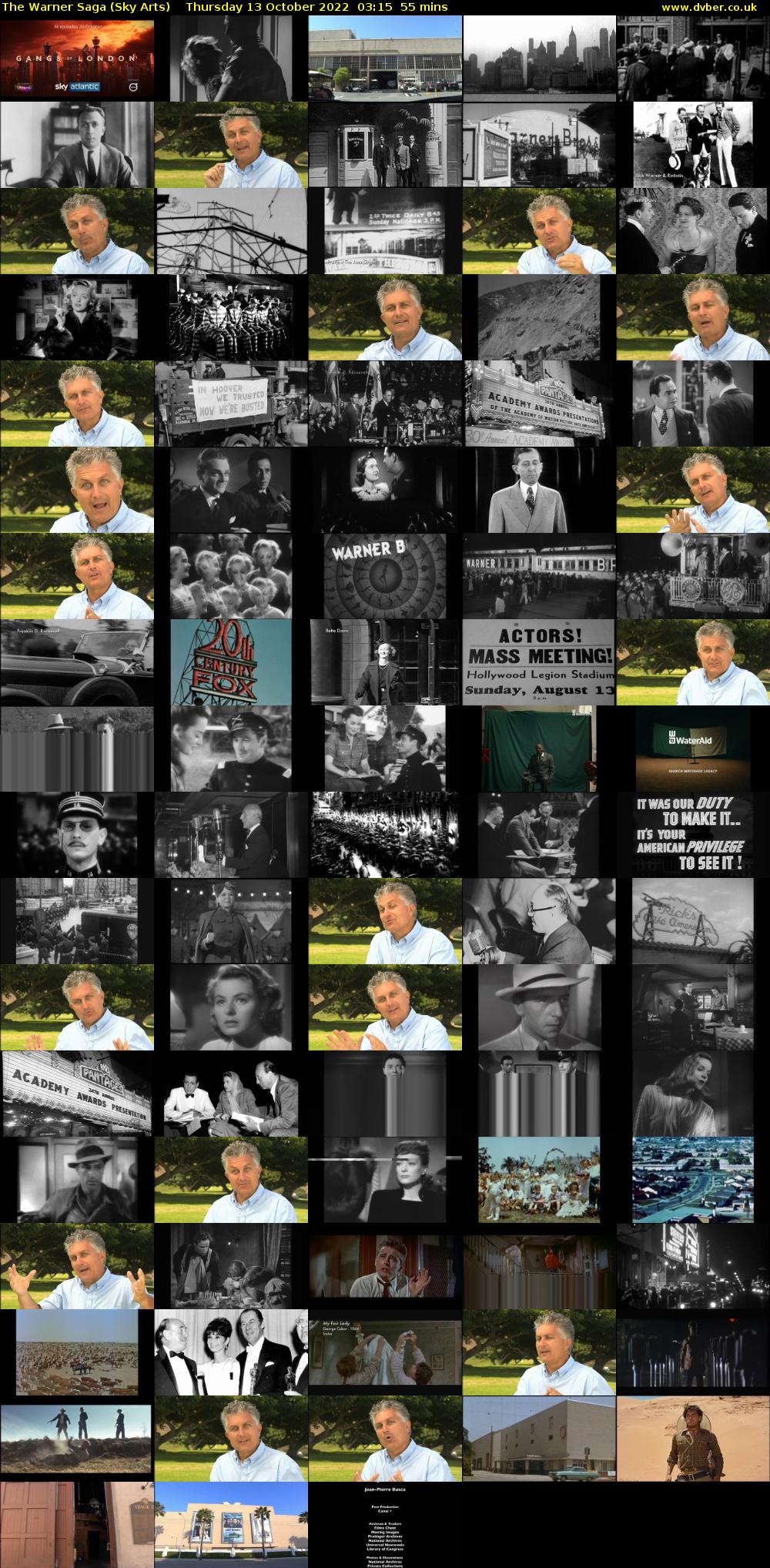The Warner Saga (Sky Arts) Thursday 13 October 2022 03:15 - 04:10
