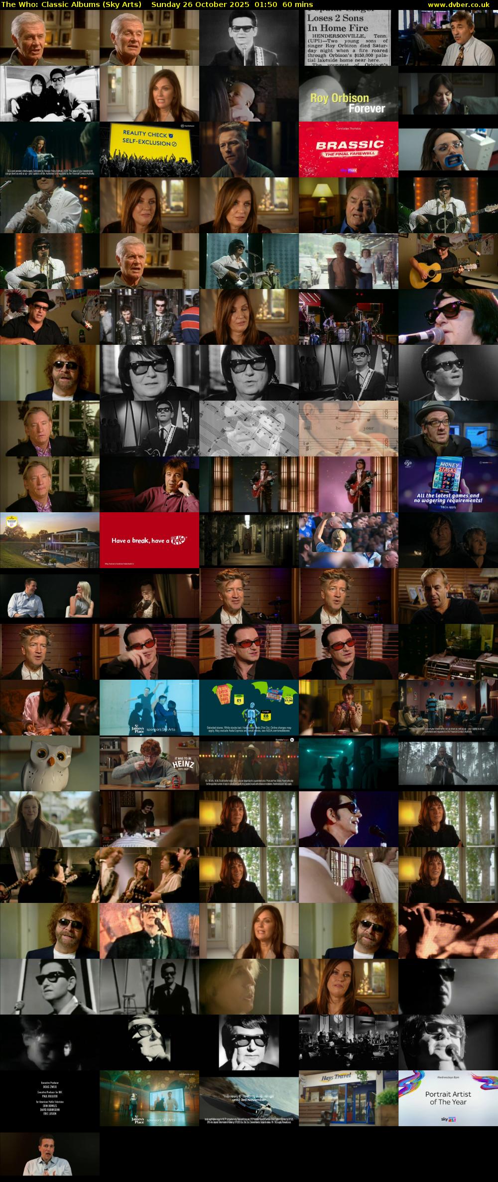 The Who: Classic Albums (Sky Arts) Sunday 26 October 2025 01:50 - 01:50